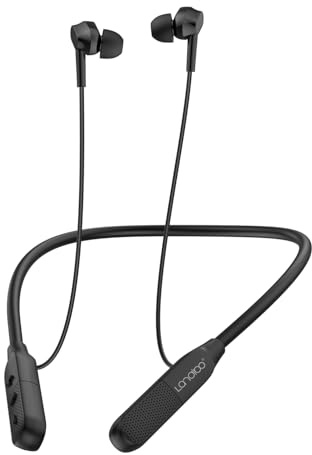 LANDIBO Sports Bluetooth Headphones, 25 Hours Play time, 6.0 Wireless Neck-Worn Earbuds with Microphone, in-Ear Noise Cancellation, for Outdoor Sports Workouts. (Y9J)