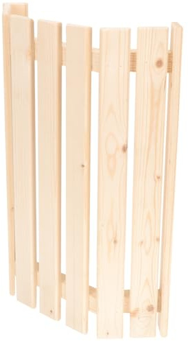 INOOMP Paralume e Anti-esplosione per Sauna in Legno di Pino Resistente ad Alta Temperatura Accessorio Pratico per Lampada da Sauna
