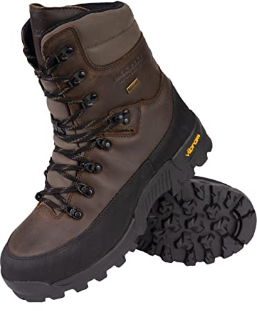 JACK PYKE All Terrain Hunters Boots - Full Grain Leather Waterproof Hunting Boots for Men with Thinsulate Insulation - Size 10UK