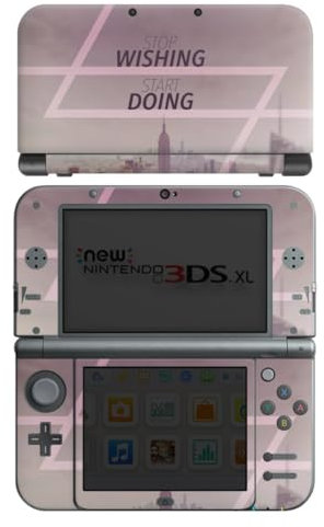 DeinDesign Skin kompatibel mit Nintendo New 3DS XL Folie Sticker Statement New York Stadt