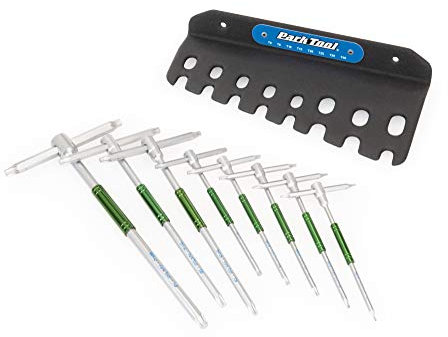 Park Tool THT Stiftschlüssel T-Griff, T6 bis T40, Multicolor, Profi-Qualität
