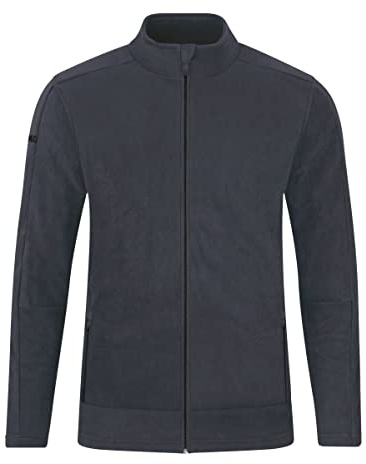 JAKO Kinder Fleecejacke, Anthrazit/Schwarz, 164