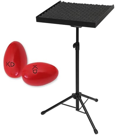 Stagg PCT-600 Percussiontisch Percussion-Ablage + keepdrum Shaker Eggs