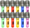 ZGDEIWGF Micrófono Inflable De 12 Piezas, Accesorios Inflables para Fiestas, Accesorios De Actuación, Suministros De Decoración para Fiestas, Juego De Micrófono Inflable