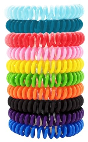 UIEXAY 10 Pezzi Braccialetti Antizanzare, Senza Deet, Repellenti Per Insetti E Zanzare, Protezione Fino A 350 Ore, Per Adulti E Bambini, Ideali Per Campeggio, Pesca E Viaggi