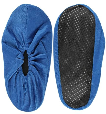 Protectores De Calzado Lavables | Zapatillas Antideslizantes con Protección Antipolvo,Fundas Para Botas De Tela - Para Hogar Lugar De Trabajo Gimnasio Laboratorio Sala De Servidores Museo Sitio De Con