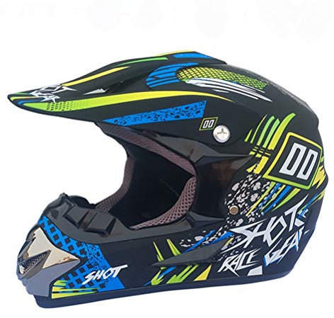 Motorradhelme Jungen Mädchen Schutz Radfahren Motocross Downhill MTV DH Schutzhelm für Kinder Kleinkind Motocross Helm