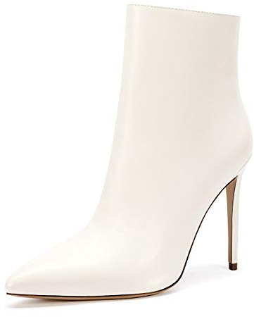 Castamere Womens Zip Ankle Boots Stilettos Booties 4IN Heeled