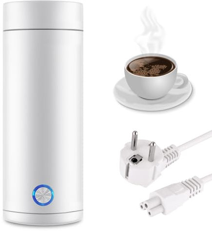 Kleiner Tragbarer Wasserkocher, Reise Wasserkocher Klein, 400ml Mini Electric Kettle, Tragbarer Elektrischer Wasserkocher, Reisewasserkocher Mini 220 V/300w Kleiner Tragbarer Elektrischer Wasserkocher
