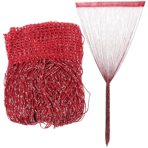 HOMOCONO 2-teiliger Tür-fadenvorhang Mit Quasten Trennwand Für Flur Eingang Schlafzimmer Tür