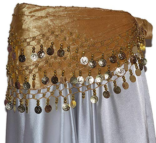 Danskläder & accessoarer konstruktanta munkläder huva Belly Dance-monter hip scarf carneval XXL