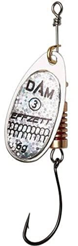 D-A-M Dam Effzett Spinner mit Einfachhaken - Reflex Silver 6,0 g