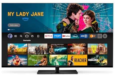 MEDION 125,7 cm (50 Zoll) Fernseher (Fire TV, 4K Smart TV, Dolby Vision HDR, Dolby Atmos, Prime Video, Bluetooth, DVB-T2, MD 850500)