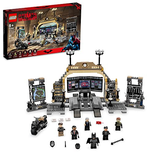 LEGO DC Batman Batcave: The Riddler Face-Off 76183 Building Kit; Cool Gotham City Batcave Toy for Kids Aged 8+ (581 Pieces)