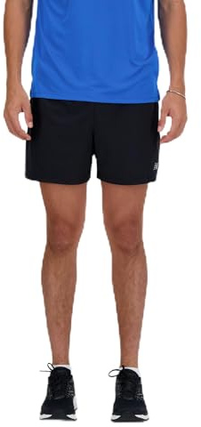 New Balance Men's Sport Essentials Short 5, Black, Large