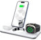 ECHO 3-in-1 magnetische kabellose Ladestation – kompatibel mit Apple, Weiß