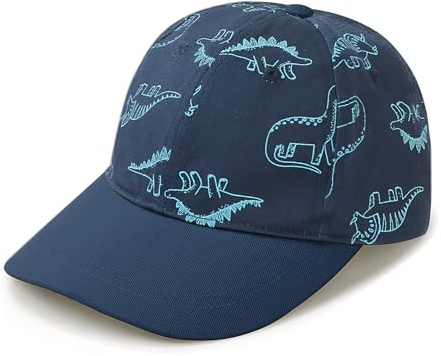 DRESHOW Niño Béisbol Gorra Bebé Sol Sombrero Lindo Dinosaurio Patterned Gorras Unisex Bebé Camionero Sombreros Infantil Niño Kid Sombreros para Niños Niñas