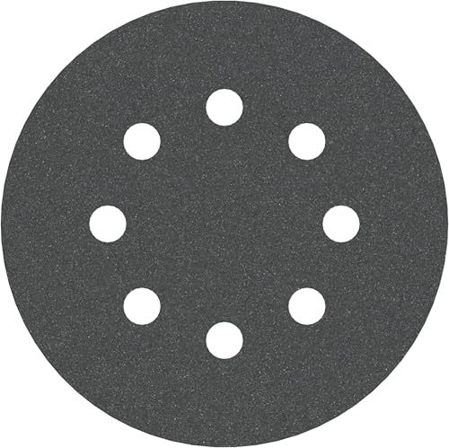Bosch 5x PRO Plastic and Hard Stone F355 Schleifscheibe (für Beton, Harter Stein, Ø mm, Körnung 240, Professional Zubehör Exzenterschleifer)