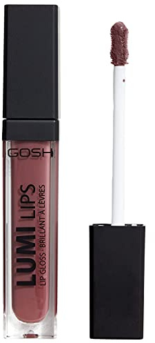 GOSH Lumi Lips Lipgloss mit integriertem Licht, vegan I für vollere Lippen I langanhaltendes Ergebnis ohne Kleben I feuchtigkeitsspendend für weiche Lippen I parfüm- & parabenfrei I 006 GAL