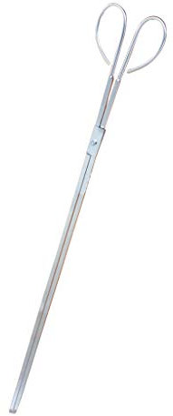 Stainless Steel Tongs Coal Clip BBQ Tools Honeycomb Briquette Tongs Firewood Pick up Garbage Clip for Wood Stove Log Grabber,StainlessSteel,78CM