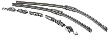 RIDEX Escobilla Limpiaparabrisas Juego de 2 Escobillas con spoiler Delante | Tipo de escobilla: Escobilla con hoja plana Sin marco | Longitud 1: 700mm | Longitud 2: 600mm 298W0231