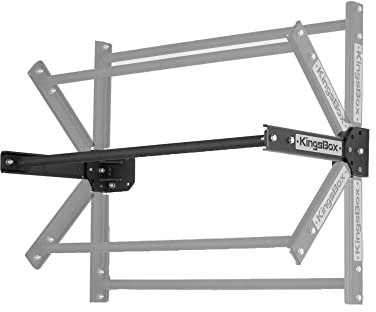 KingsBox Faltbare Klimmzugstange, Wandmontierte Pull Up Bar, Höhenverstellbar, Schnelle Bereitstellung
