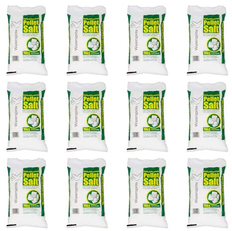 Watersprite 10kg Water Softener Salt Pellets Bag - Suitable for All Brands of Softener. Premium Quality High Purity White Salt Dissolves Evenly and Cleanly to Protect Your Softener (12)