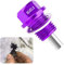 M14x1.5 Magnético Tornillo Carter Aceite con Arandela Carter Aceite,Kit de Tapón de Drenaje de Aceite Compatible con Honda Accord City Acura Mitsubishi (Púrpura)
