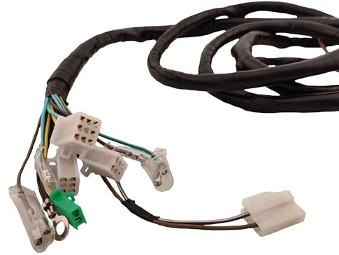 One By Camamoto Faisceau de Câblage électrique de Moto, Système électrique pour Yamaha BWS année 2000-2001-2002 Orig Réf. MBK Booster Spirit Année 2000-2001-2002