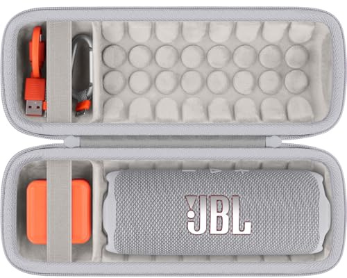 Khanka Estuche Rígido para JBL Flip 7/6 Altavoz Bluetooth Portátil