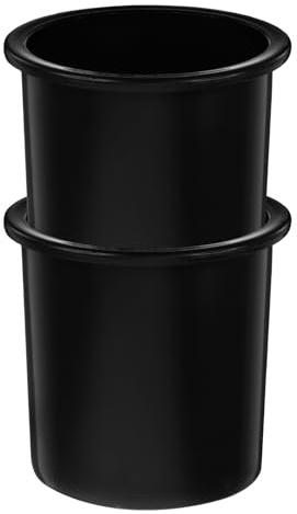 AKOOSY Lot De 2 Porte-Gobelets Encastrables INOX Porte-Canettes De Boissons pour Siège De Bateau Camping-Car Voiture Commerciale Tables De Poker Installation Facile 10.80 X 10.50 X 10.50 Cm