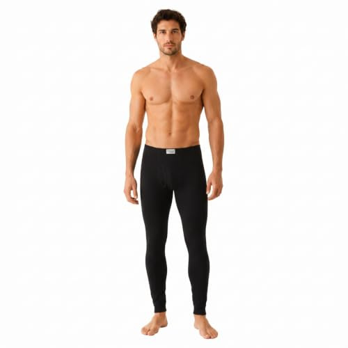 Abanderado herr Pantalon Largo TERMALTECH för Hombre byxor, svart, 2XL