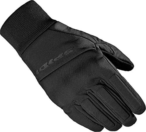 SPIDI, METRO WINDOUT, Colore Nero, Guanti Moto per Uomo, Protettivi, Resistenti e Traspiranti, con Touchscreen Capacitivo, in Pelle Caprina Resistente all'Abrasione