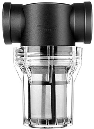 Filtro per tubazioni, filtro per pompa dell'acqua con filtro in acciaio inossidabile a maglia 40/80, schermo a rete in linea, filtro per pompa dell'acqua per l'irrigazione del giardino