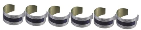 PRETYZOOM 6pezzi Bracciale Termometro Vino Acciaio Inossidabile Display Digitale Per Misurazione Temperatura Bottiglia Strumento Da Cucina Pratico e Portatile