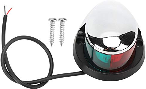Lwuey 12V LED Boat Navigation Lights Waterproof Red Green Marine Bow Light