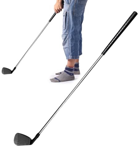 Kinder-Golfschläger-Set – Golfschläger für Kleinkinder, Edelstahl, leicht, abnehmbar, multifunktional, Golfspielzubehör, tragbares Trainingszubehör für, Mädchen, Kinder
