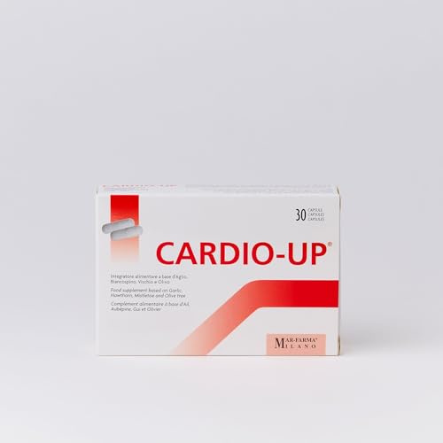 CARDIO-UP – Integratore Alimentare – Aglio, Biancospino, Vischio e Olivo – 30 Capsule