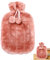 PW TOOLS 2L Wärmflasche Überzug, Weicher Kunstpelz Wärmflaschenbezug, Wärmflasche Tuch, Winter Wärmflaschenbezug, 6-8 Stunden warm zu halten