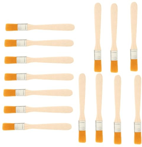 Changyeah 14 Pinsel, Malerpinsel Set, Pinselmalerei, professionelle Acryl-Pinsel, Nylonpinsel, Malerpinsel für Heimwerken, Pinsel, Malen, Reinigung