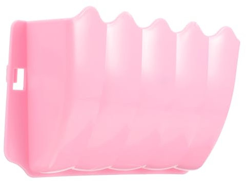 FRCOLOR guinea pig food feeder external hay rack rabbit dispenser small PET supply bunny feeder plastic rack cage accessory high capacity for chinchilla