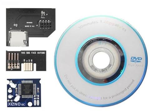 ieron NGC SD2SP2 PRO Converter Board Micro SD TF-kortläsare Kompatibel med Game-cube.(PAL EU-version)