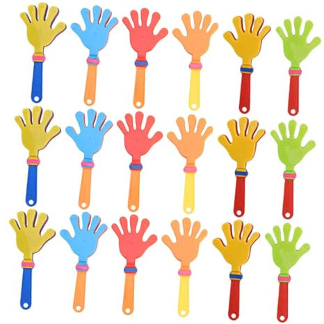 Yardwe Cheer Stück Handklatscher Krachmacher für Partys Sportspiele und Fiesta-Geburtstage