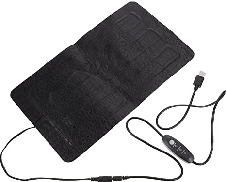 SUPVOX 1pezzi Tappetino Riscaldato Elettrico per Rettili Tappetino Riscaldante Portatile per Piccoli Animali Accessori Caldi per Animali Che Strisciano