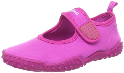 Playshoes Chaussures Aquatiques Chaussons Mixte Enfant, Rose Vif, 26/27 EU