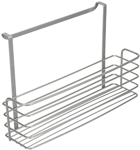 Metaltex inläggskorg bred galileo av polytherm, silver, 34 x 12 x 22 cm