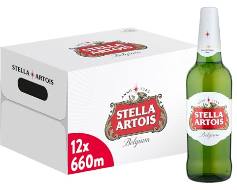 Stella Artois Birra, Bottiglia - Pacco da 12 x 660 ml