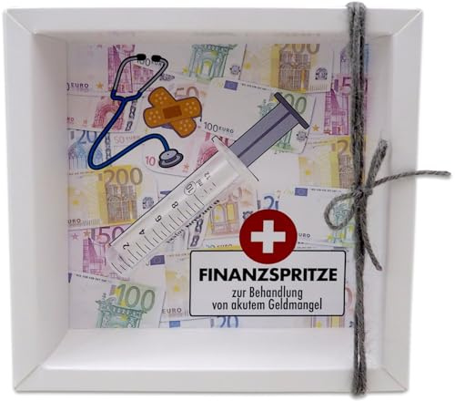 ZauberDeko Geldgeschenk Verpackung Finanzspritze Geld Zuschuss Lustig Gutschein Geburtstag