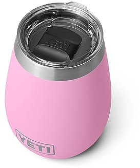 YETI Rambler 10 Oz Wine Tumbler Power Pink