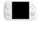 For RG For Cubexx Retro Handheld Console, Built In 8000+Games, 3.95 IPS Screen With A Resolution Of 720 * 720, 5G WiFi, 16 Million Color RGB LED Effect With Various Modes, 3800MAh Battery(white)
